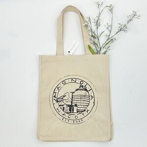 Magnolia Market Waco TX Beige Canvas Tote Bag NWT